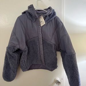 Free People Adventure Awaits Fleece Jacket